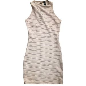 Windsor Bodycon Dress | Beige